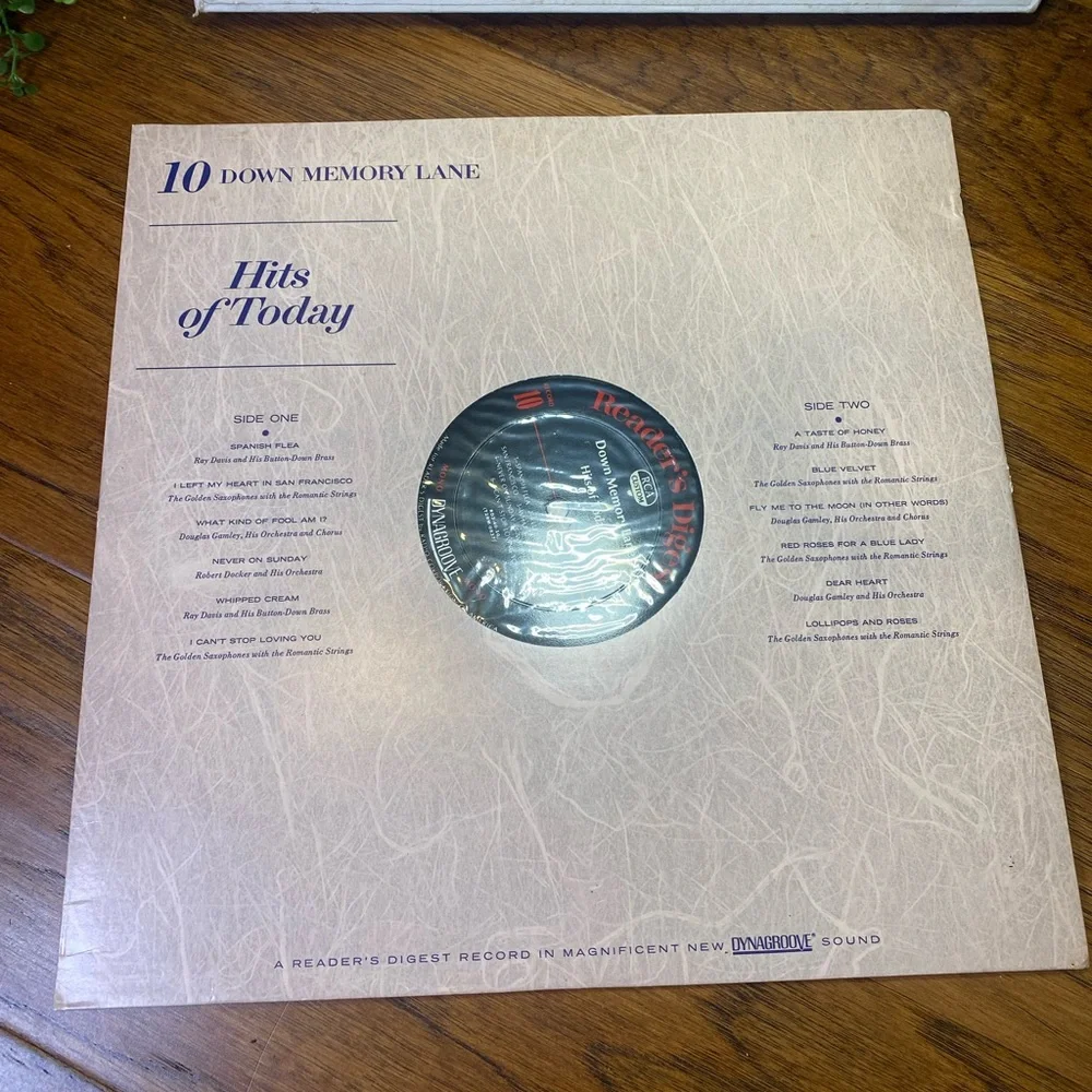 Down Memory Lane 65 Years of‎ Song Hits Box Set